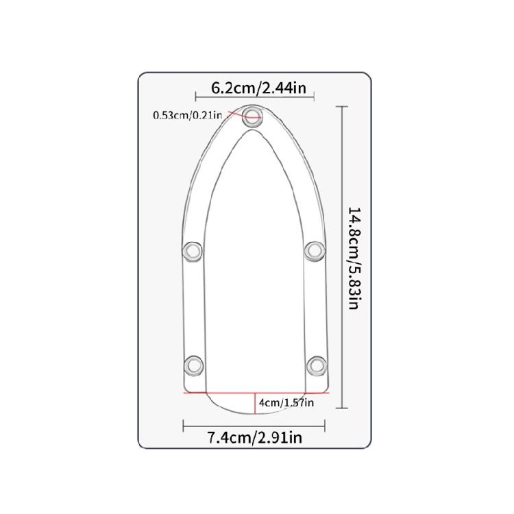 Clam Shell Vent Cover Marine Cable Vent Cover Clamshell Vent with Mounting Screws Easy Installation Marine Wire Cover