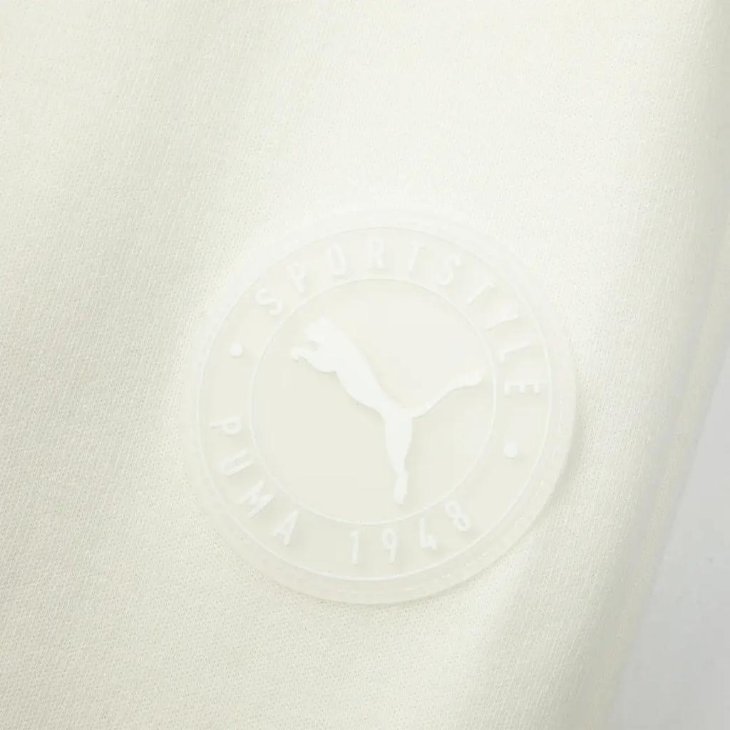 Puma Outdoor Sports Solid Color Brand Logo Badge Casual Pants Women Pants White 627884-65