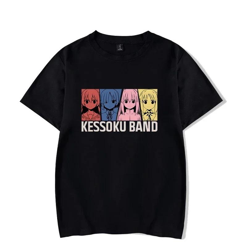 Klasické speciální vydání Bocchi the Rock Gotou Hitori Manga Anime Tričko Pohodlné Hip Hop Vzor Krátký Rukáv Tričko