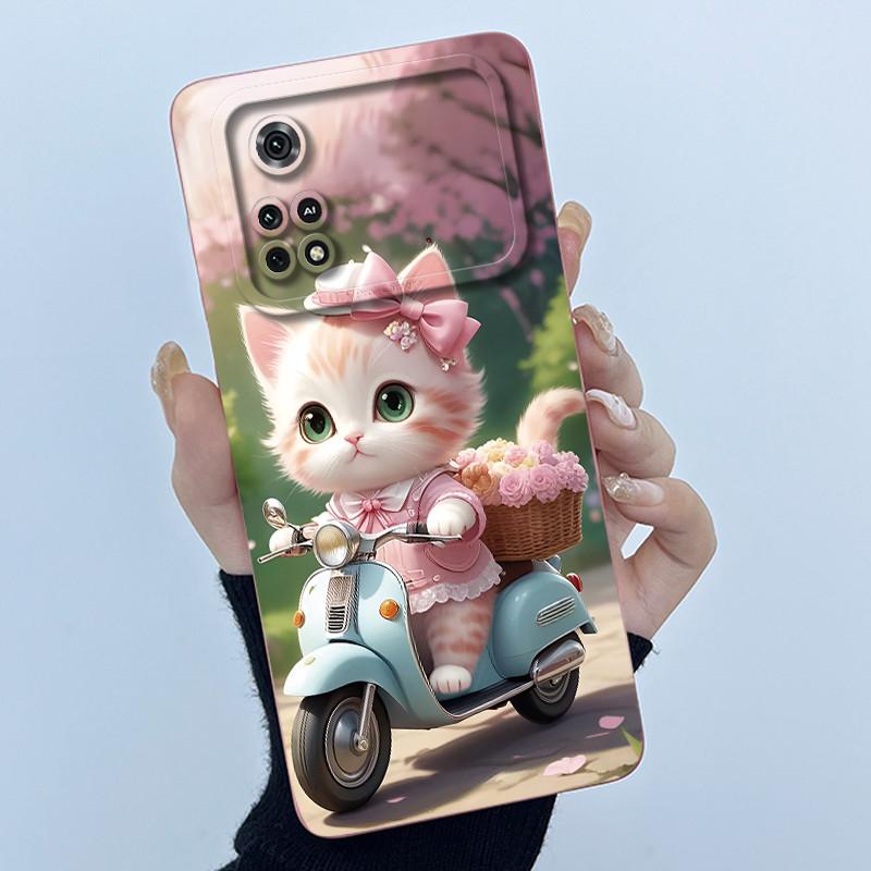 

Funny Cute Cartoon Cat Dog Case For Xiaomi POCO X4 Pro 5G POCO M4 Pro 4G Phone Case Soft Silicone Shell Cover For Poco X4 M4 Pro Poco X4 Pro 5G