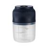 Elektrischer Knoblauchhacker, Tragbarer Hacker, 300 ml Knoblauch, Kabelloser Lebensmittel-, 304 Edelstahl ,