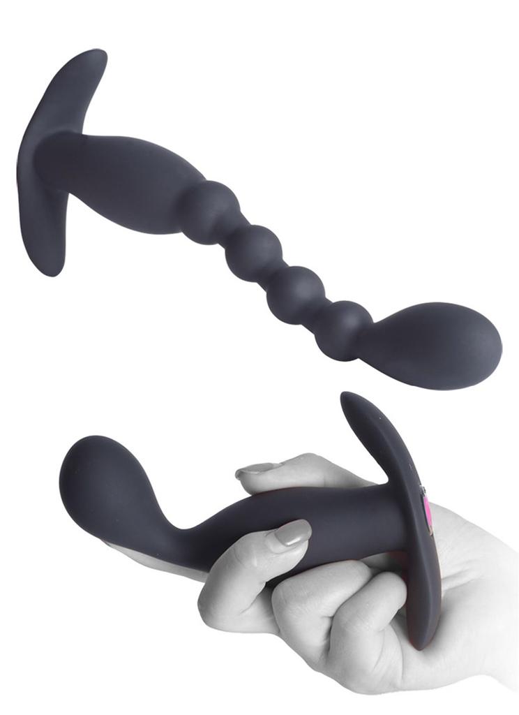 Anal Anal Anal Silicone Electric Flexible Anal Adult Toy for Prostate Anal Remote Super Powerful 10 Vibration USB Rechargeable Beads, Vibrator, Plug,
