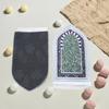 Retro Thick Prayer Mat Travel Non-slip Prayer Rug Irregular Soft Prayer Mat Carpet