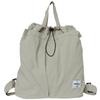 The new Hong Kong wind locomotive drawstring is simple andlarge-capacity leisure. Men and women have the same commuter backpack and student schoolbag.