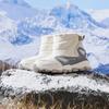 Anta Kids Trendy Fashion Thickened Warm Non-Slip Durable Boots Kids boots White Gray A12449942-1