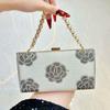 2025 Luxury Pearl Evening Bags Vintage Chain Shoulder Crossbody Bags For Women Party Wedding Dinner Bag Ladies Purse Handbgas