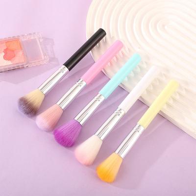 Profesionální štětec na čištění prachu z nehtů Dlouhá rukojeť Super nadýchané štětce na zdobení nehtů Make-up štětce Pro nástroje na manikúru