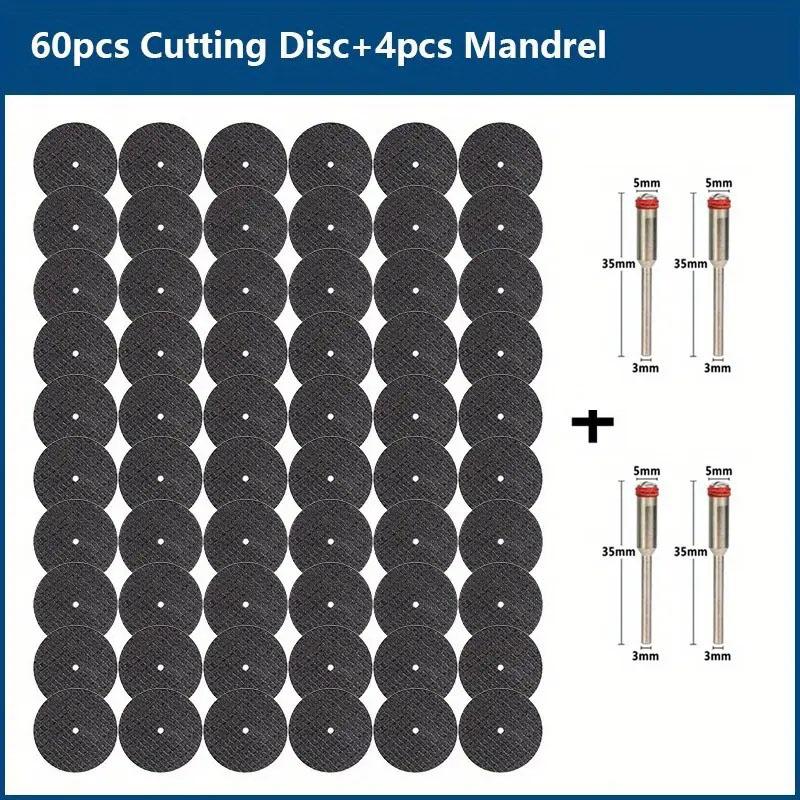 Abrasive Cutting Disc 32mm With Mandrels Grinding Wheels For Dremel Accesories Metal Cutting Rotary Tool Saw Blade
