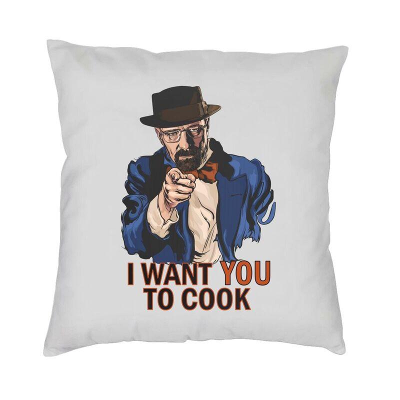 Breaking Bad Walter White Meme Cushion Cover Sofa Home Decorative Square Throw Pillow Cover 45X45Cm
