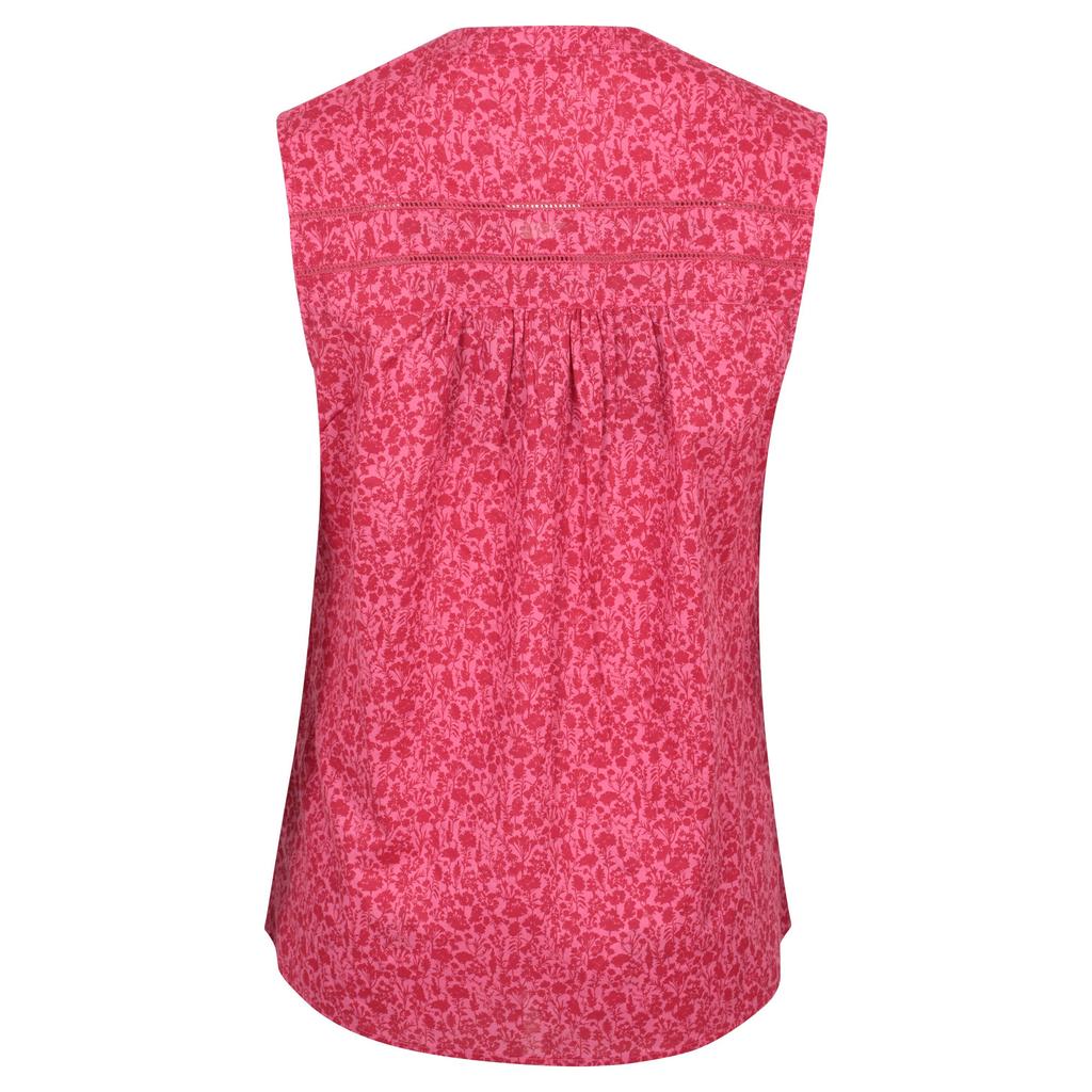 Mountain Warehouse Womens/Ladies Petra Floral Pattern Sleeveless Shirt