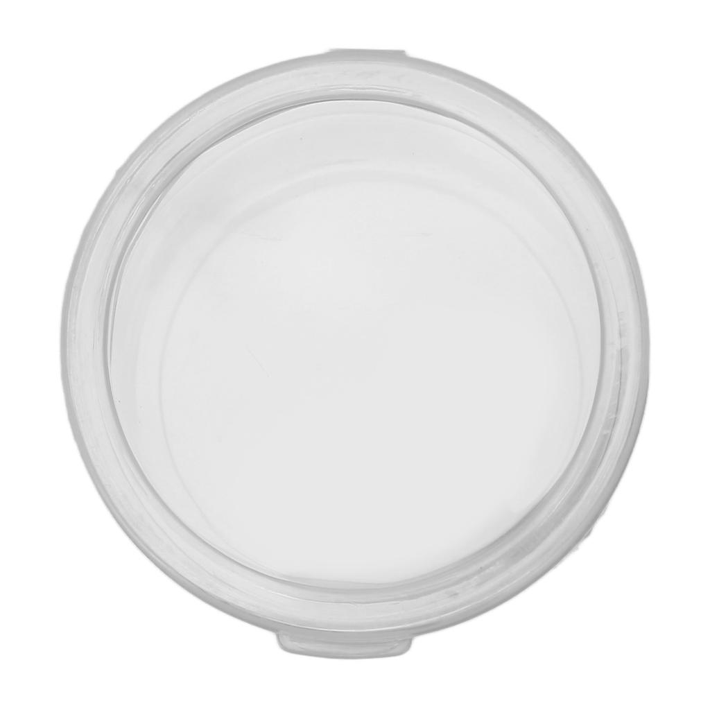 5 STÜCK Schwamm Transparente Aufbewahrungsbox Mehrzweck Tragbar Rund Klar Kleine Kunststoffbehälter für Kleine Gegenstände Bastelarbeiten