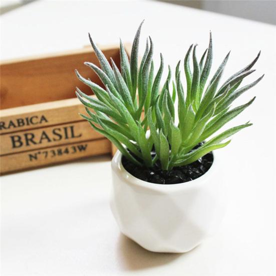 1Pc Artificial Flower Succulent Plant Bonsai DIY Garden Office Home Party Decor