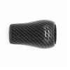 Carbon Fiber style Car Gear Shift Knob Decorative Cover Fit For Mercedes For Benz W204 W212 A C E GLS Class Handle Sleeve Shell