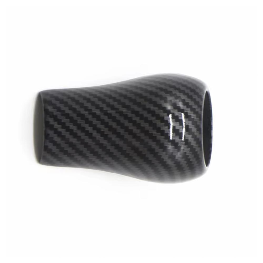 Carbon Fiber style Car Gear Shift Knob Decorative Cover Fit For Mercedes For Benz W204 W212 A C E GLS Class Handle Sleeve Shell