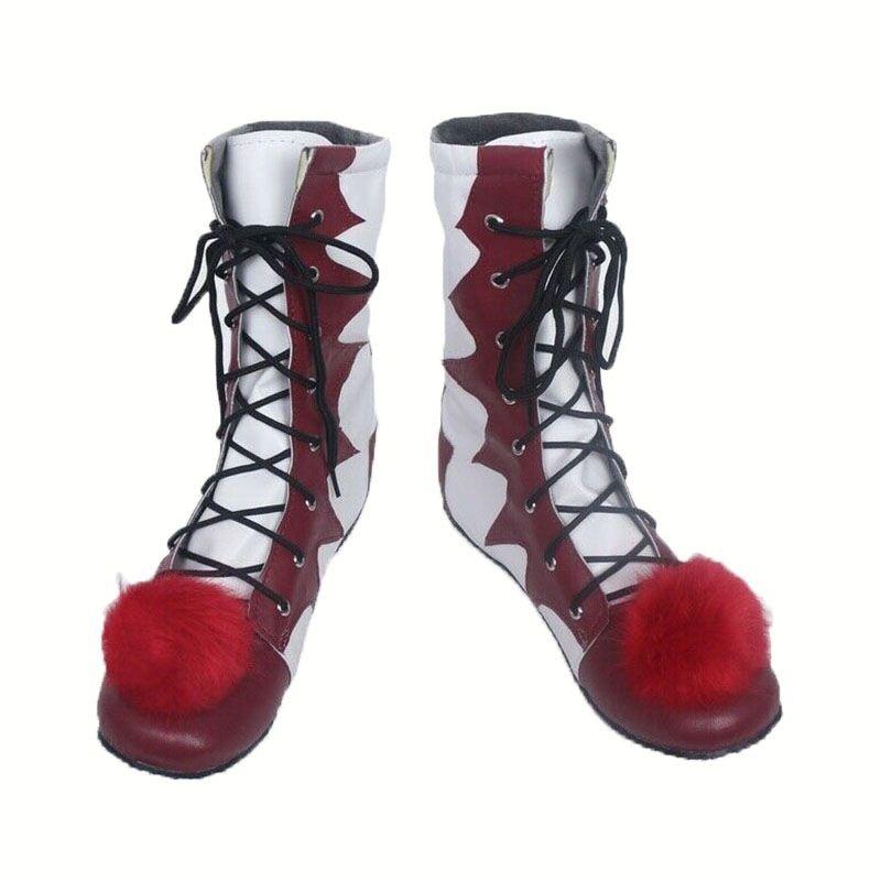 Comfortable Joker Pennywise Cosplay It Horror Clown Killer Carnival Shoes For Halloween