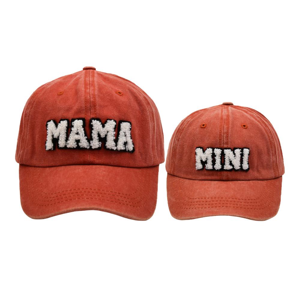 Nuovi Set di Cappellini Cool Mama Mini da Donna Bambini Ragazzi Primavera Estate Esterno Lady Femmina Ragazzo Ragazze Cappellino da Baseball per Donne