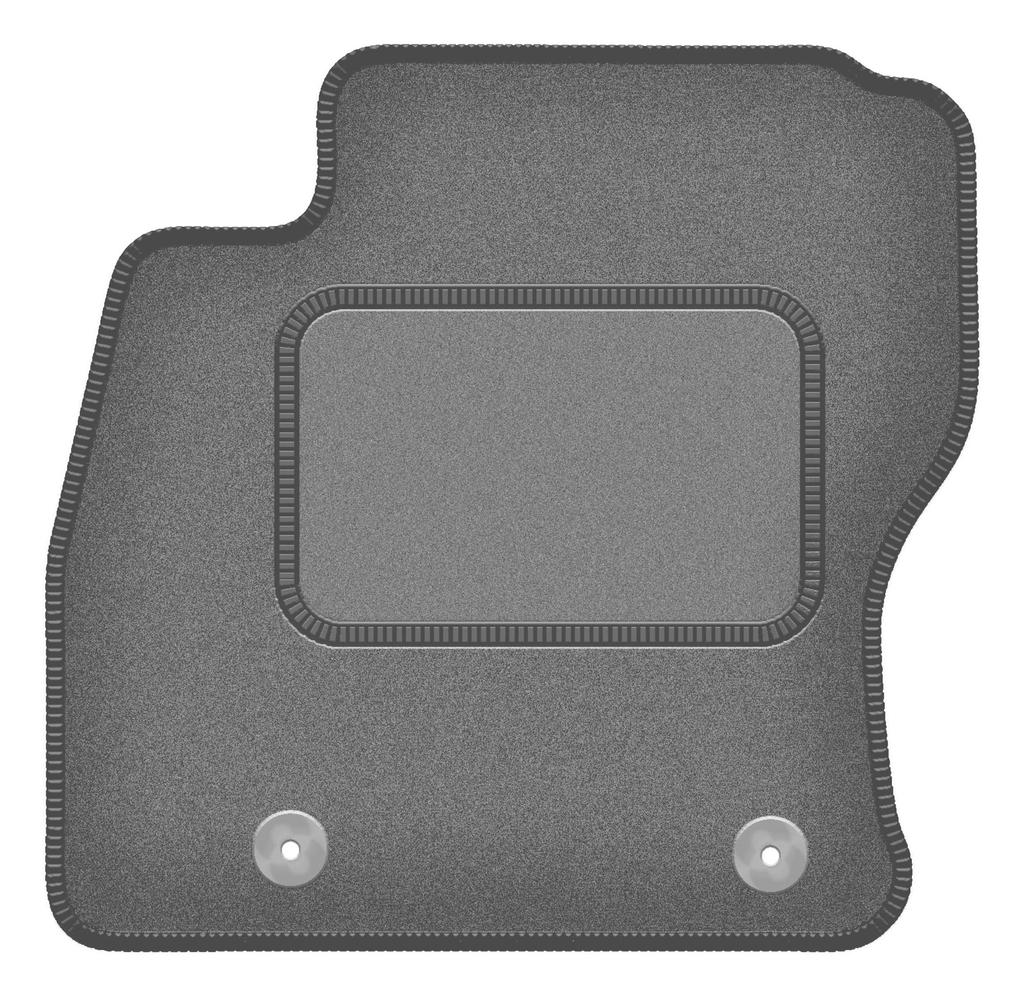 Driver's car mat: Ford Focus MK2 convertible (2006-2010)