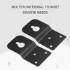 Speakers Wall Mount Brackets Adjustment Metal Wall Mount for Small Speakers Bookshelf Speakers Surround Sound Speakers