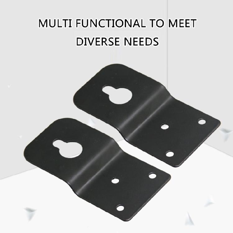 Speakers Wall Mount Brackets Adjustment Metal Wall Mount for Small Speakers Bookshelf Speakers Surround Sound Speakers