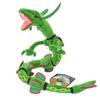 6075Cm  Rayquaza Bendable Foldable Plush Toy Soft Stuffed Dragon Doll Anime Figure Soft Pillow Companion Doll Gift