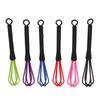 Hair Color Cream Whisk Prevent Slip Handle Plastic Balloon Stirrer Tool for Salon Kitchen 6pcs