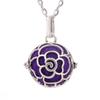 Hot-selling Aromatherapy Ancient Silver Style Cage Type Hollow Necklace Essential Oil Diffuser Perfume Box Ancient Hanfu Accessories