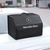 CRJ1 Large Capacity Leather Car Trunk Organizer Interior Toolbox For Mercedes Benz AMG E S C A B Class GLE GLS CLA CLE GLC CLS GLA