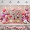 2D rovina 30. narozeniny číslo 30 balón pozadí látka party dekorace výzdoba místnosti polyesterové vlákno