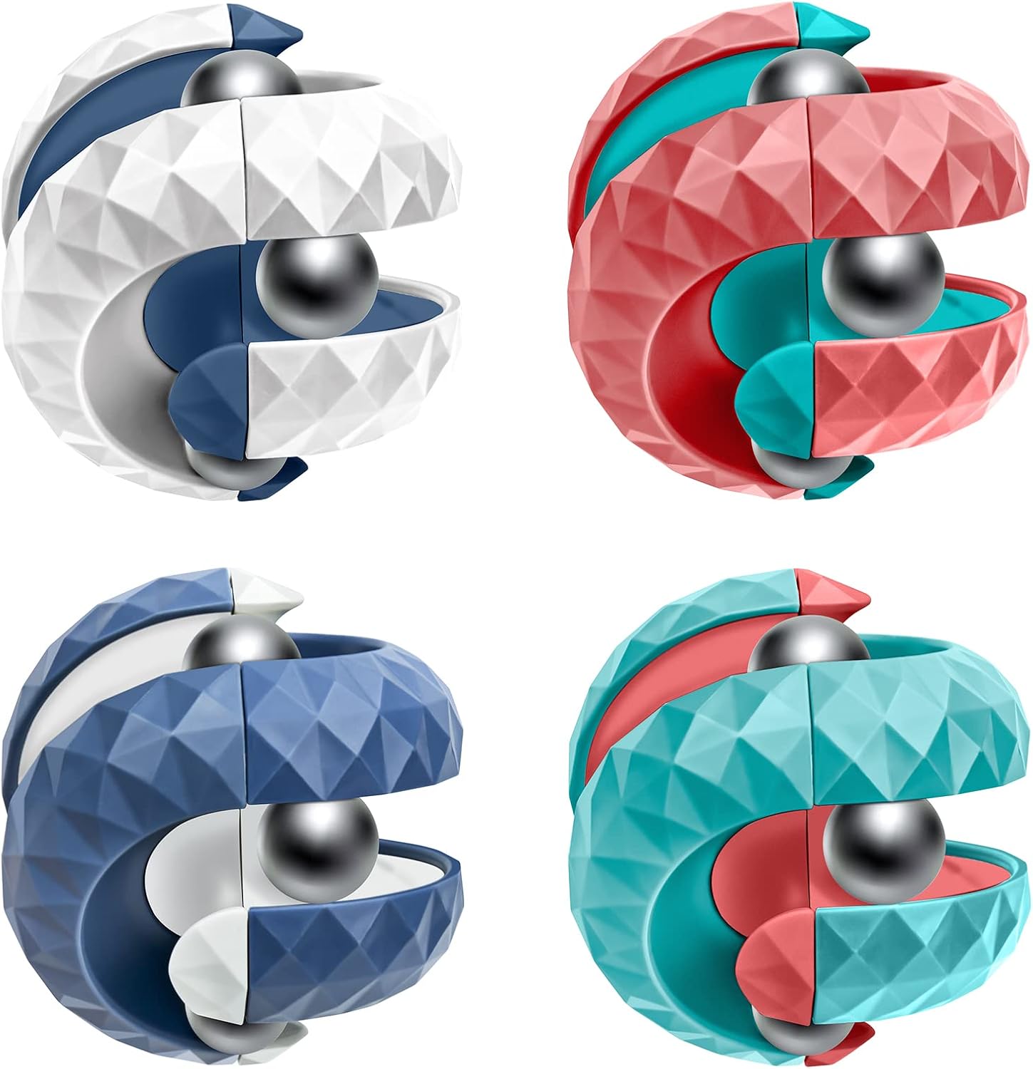 

Unique Orbit Sphere Stress Ease Cube Track Pinball Finger Spinner Fidgeting Toys For And Stress Adults Children Decompression