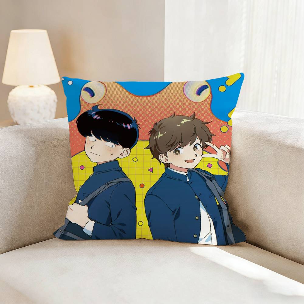 Go For It Nakamura-kun Pillow Case for Sofa Living Room Home office Decor Protective Cover