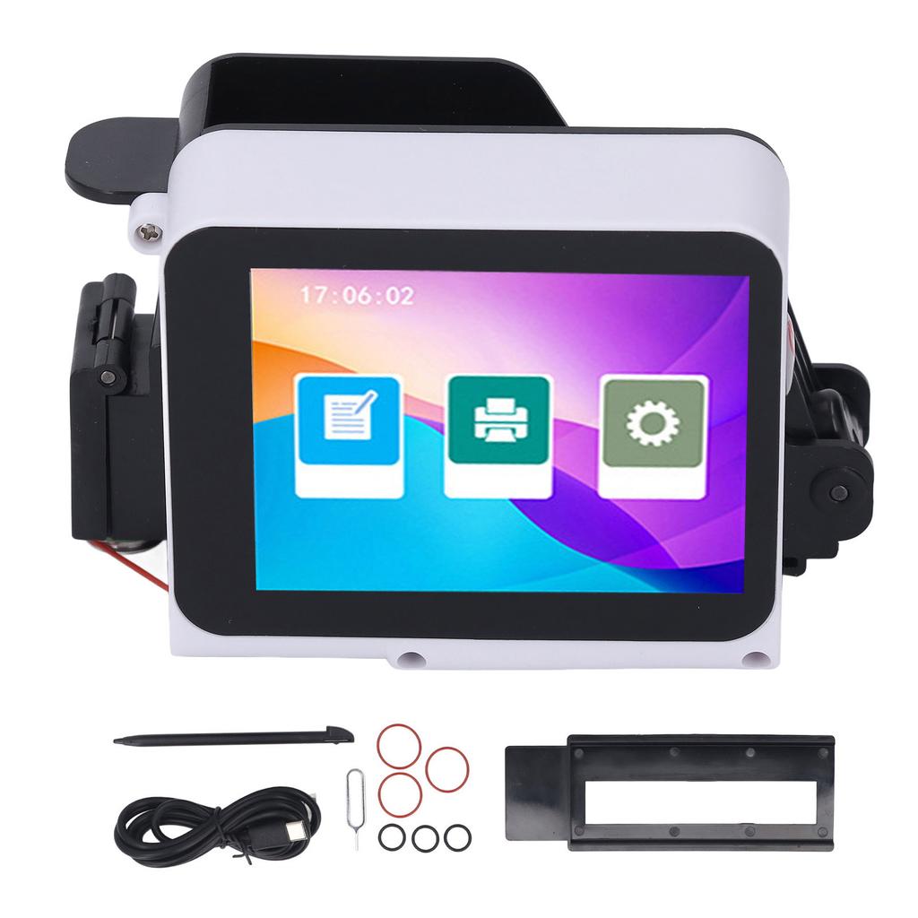 Impressora Jato de Tinta Portátil Mini Pistola 28 Idiomas 12,7mm Imprime em Vidro Saco Caixa de Papelão Madeira Tecido Plástico