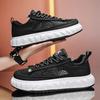 Hollow large net sports and leisure shoes men's versatile trend mesh shoes young and young students board shoes large size 45