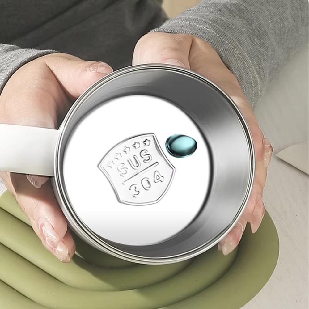 with Handle Coffee Mug Stainless Steel/Plastic Drinking Cup Tumbler Thermos Coffee Cup  Milk