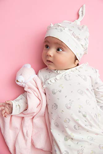 ANGEL DEAR (Official Japanese Product) Baby Gift, Security Blanket, Towel, Swaddle Blanket, Animal Blankie, Pink Bear, Kids Pink