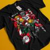 Demon Slayer Shirt Muzan Tshirt Zenitsu T-Shirt Akaza Muzan Tanjiro Doma Nezuko