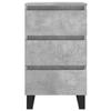 Nightstands 2 pcs. Concrete Grey 40 x 35 x 69 cm Particleboard