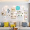 Modern Photo Wall Decoration Living Room Creative Combination of No Punching Restaurant Home Photo Frame Hanging on The Wall