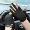 Unisex Thin Breathable Non-Slip Cycling, Fishing, and Fitness Gloves with Sunscreen Protection