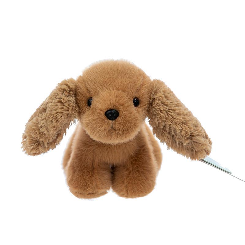 Soft Plush Dog Toy Stuffed Animal With Pp Cotton Filling For Kids Gift Decor