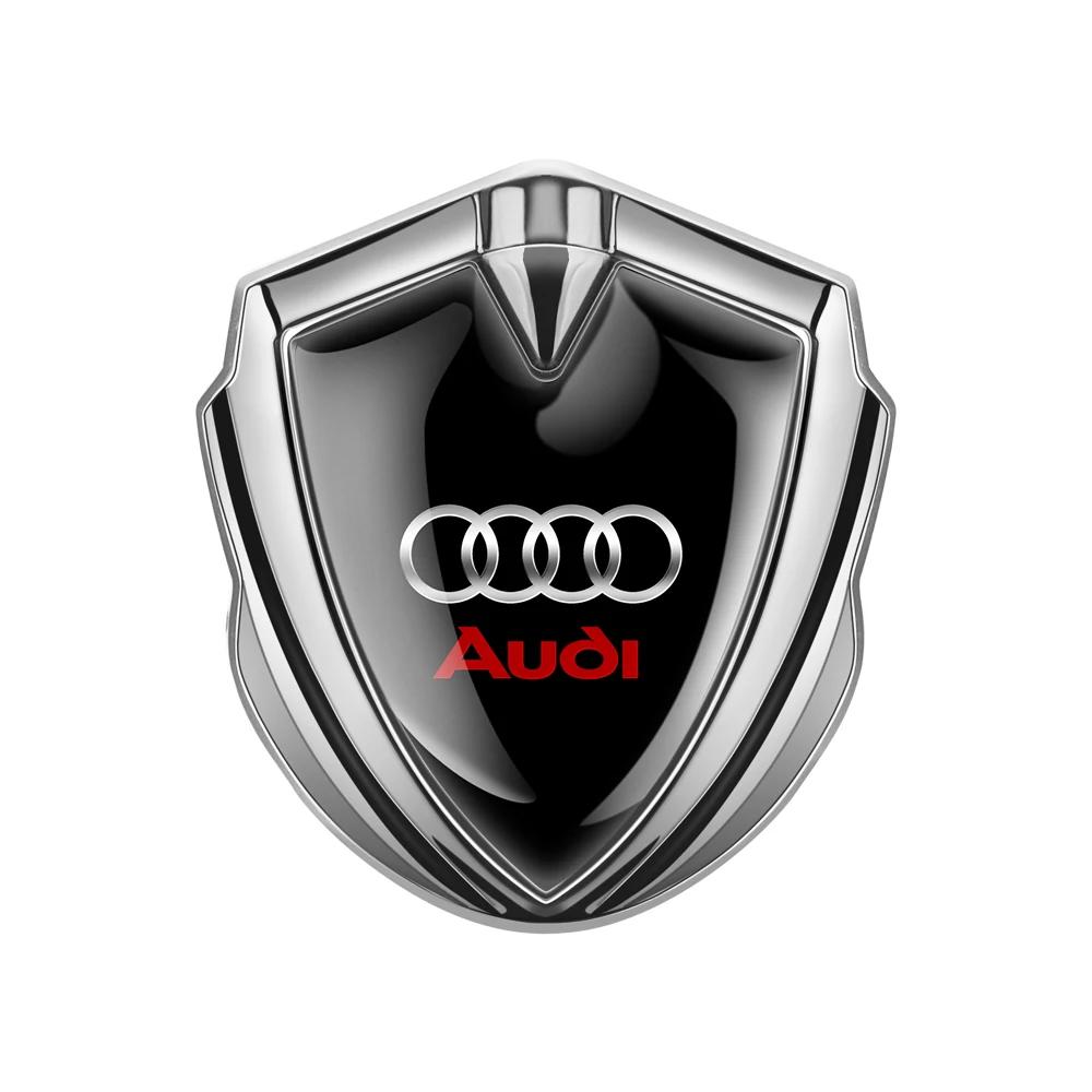 2025 3D Metal Car Tuning Fender Rear Trunk Body Badge Sticker For Audis S TT A1 A2 A3 A4 A5 A6 A7 A8 8P B6 B7 B8 C5 C6 C7 Q5 Q7