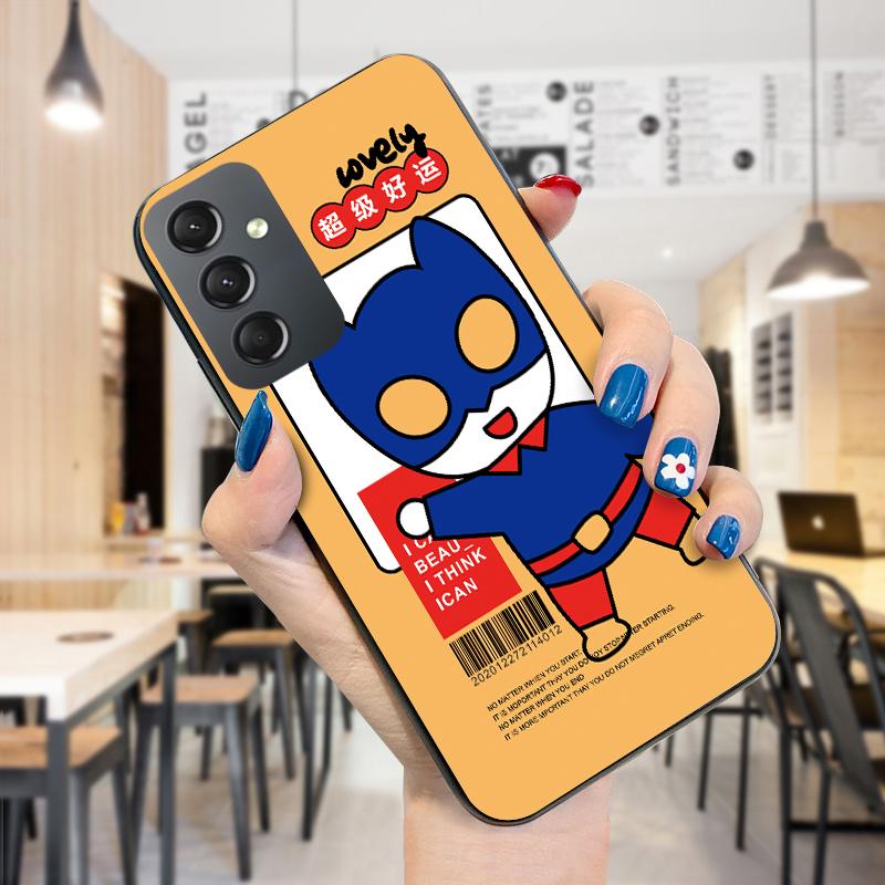 Pouzdro na telefon s malovaným vzorem Nárazuvzdorné měkké silikonové TPU ochranné pouzdro na telefon pro kryt Samsung