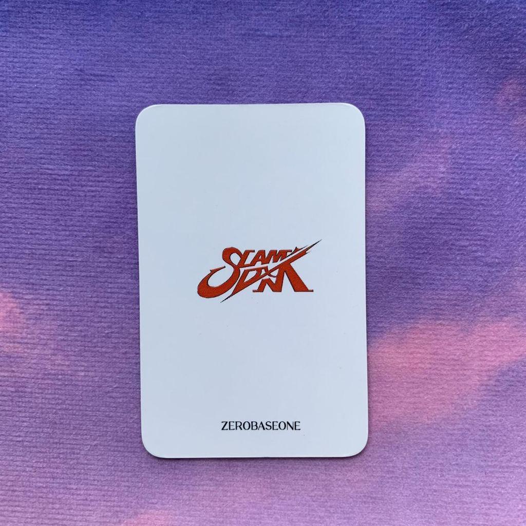 [USED] ZB1 Ricky SLAMDUNK Sanok MCD Limited Edition 200 Trading Card