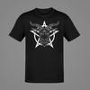 Baphomet Pentagramm DIY Punk Shirt Crust Metal Ska Underground Okkult Satanisch