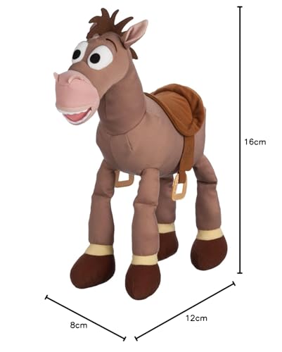 Disney 17-inch Bullseye Plush Toy from Toy Story - Premium Toy Gift for Pixar Fans and Kids