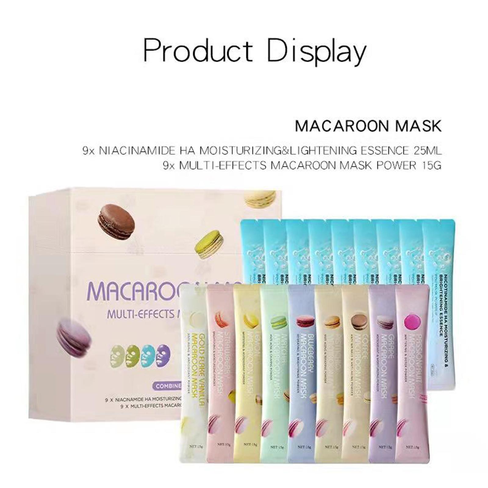 

12 шт. Женский Девушки Маска для лица Порошок Мягкая пленка Увлажняющая Питательная Уход за сухой кожей Натуральный фруктовый экстракт Очищающая Восстанавливающая Сияющая кожа One Size