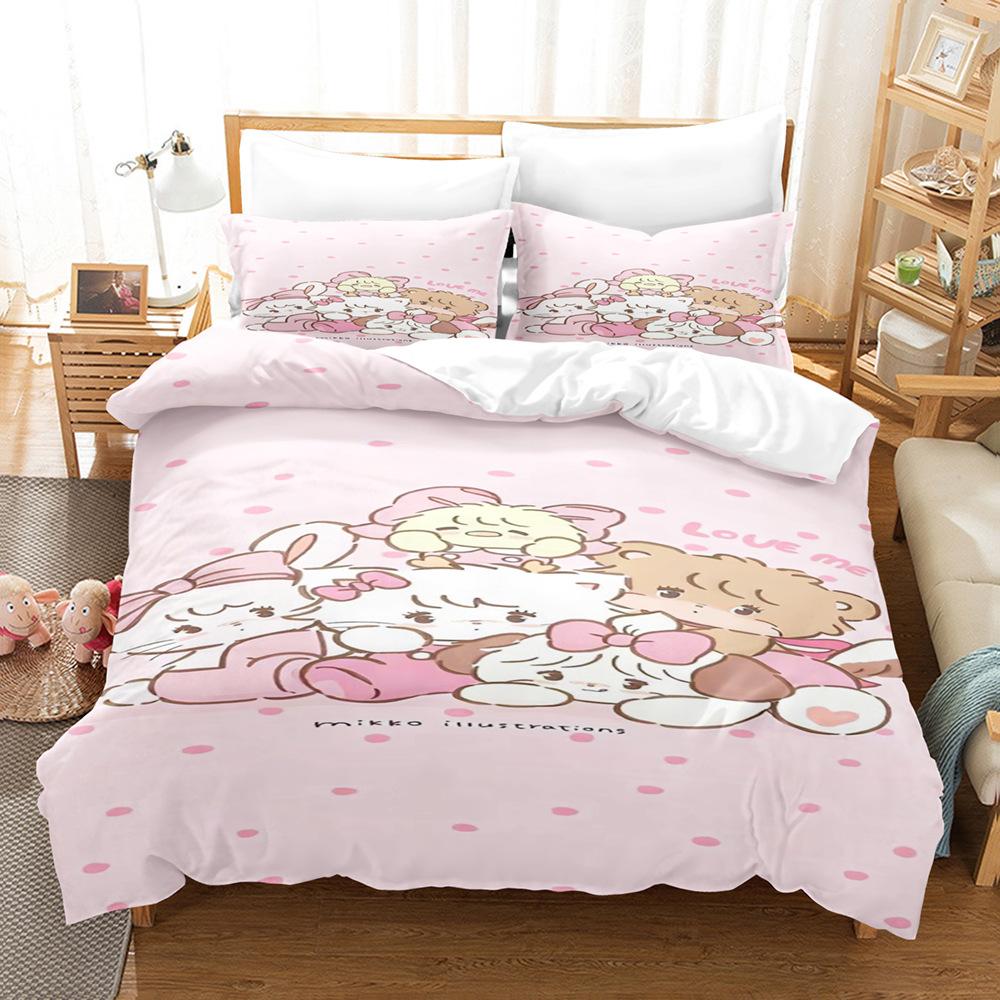 Three-Piece 3D Digital Printing Home Textile