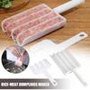 Meatball Machine Plastic 4 Rows Meatball Machine Convenient Molds Homemade Lean Meatball Tools Home DIY Meatball Fishball Set