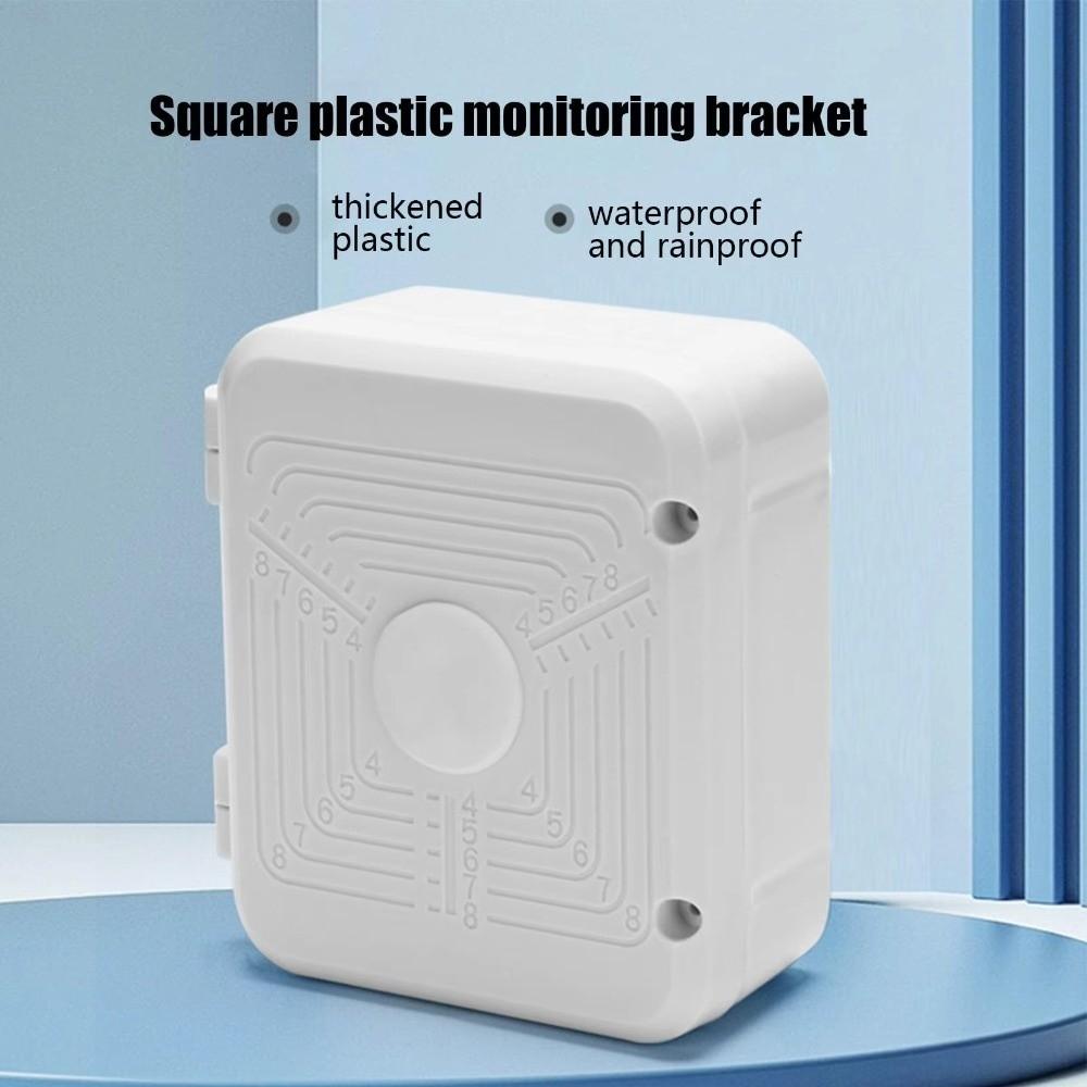 Waterproof CCTV Camera Box White Power Supply Cable Box New Electrical Junction Box  Outdoor