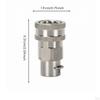 Hose Adapter with Retaining Pin Stainless Steel Pressure Washer Solid Metal PushtoConnect
