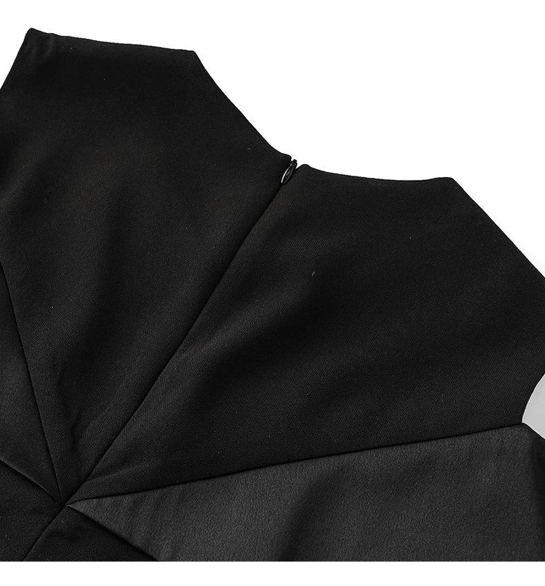 2024 Summer Elegant Off-Shoulder Diamond Nail Dress for Women